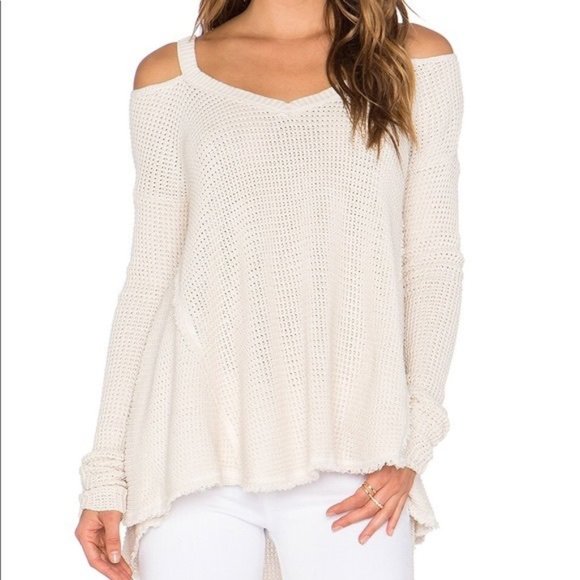 ✨ Free People Moonshine V Neck Sweater - XS - Picture 2 of 7
